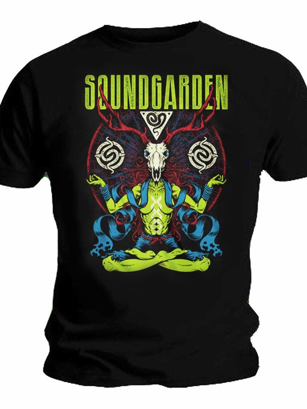 Soundgarden "Antlers" Graphic T-Shirt Size 2XL Chris Cornell Grunge 90s